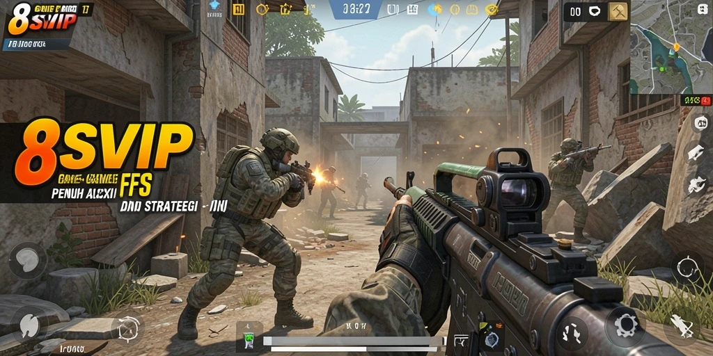 Gameplay mendebarkan dalam 8SVIP yang penuh aksi.