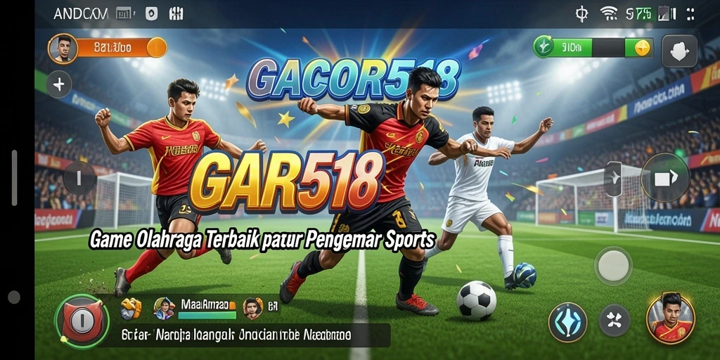 Tangkapan layar menampilkan aksi gameplay yang seru di GACOR518.