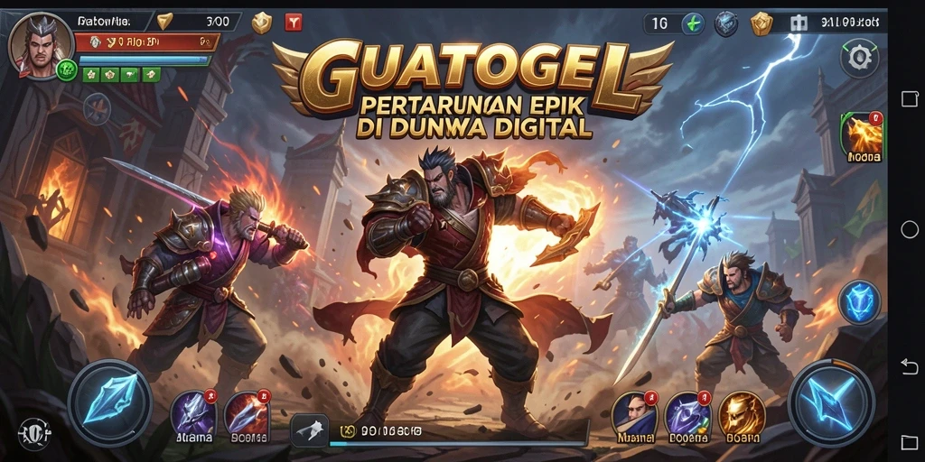 Tampilan intens dari pertarungan seru GUATOGEL.