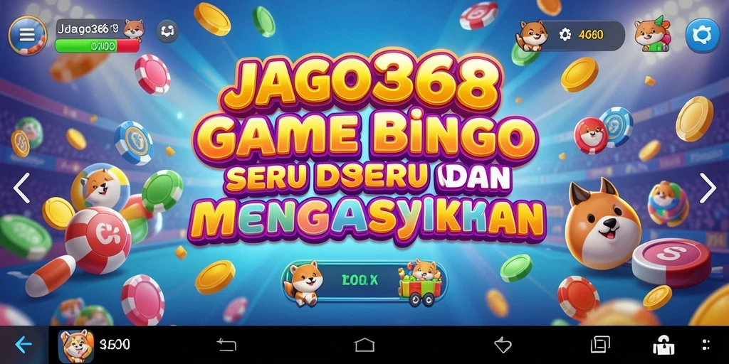 Tampilan gameplay seru di JAGO368 yang penuh warna.