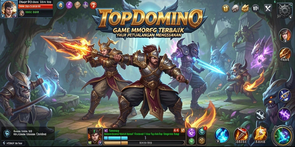 Gameplay seru dalam dunia MMORPG TOPDOMINO yang penuh tantangan.